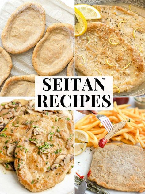 vital wheat gluten flour Vital Wheat Gluten Recipes, Easy Seitan Recipe, Make Seitan, How To Make Seitan, Seitan Recipe, Vegan Meat Recipe, Vegan Meat Substitutes, Plant Based School, Seitan Recipes