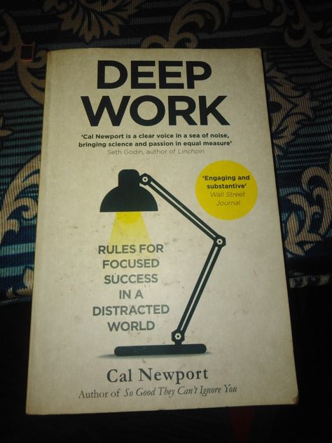 In this book writer Cal Newport discussed about " rules for focused success in a distracted world #deepwork Cal Newport, Deep Work, Deep Focus, Seth Godin, Book Writer, Wall Street Journal, Newport, Good Books, Science