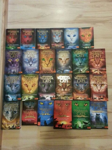 Warrior Cats Books Collection, Warrior Cat Books, Warrior Cats Book Collection, Warrior Cats Funny, Warrior Cats Comics, Warrior Cats Books, Warriors Cats, Cat Hacks, Warrior Cats Art