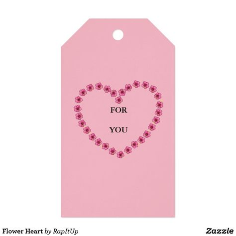 Flower Heart Gift Tags Handmade Labels, Heart Gift Tags, Card Sentiments, Valentine Tags, Heart Gifts, Flower Heart, Labels & Tags, Free Printable, Free Printables