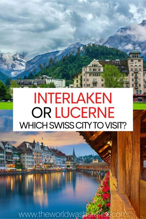 Switzerland Tourist Attractions, Lake Lucerne Switzerland, Switzerland Travel Itinerary, Switzerland Summer, Interlaken Switzerland, Switzerland Vacation, Places In Switzerland, Swiss Travel, Lucerne Switzerland