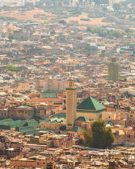 I Wish You Happiness, Fez Morocco, Visit Morocco, Panoramic View, Travel Nature, Travel Bugs, Old City, Travel Photos, Follow Us