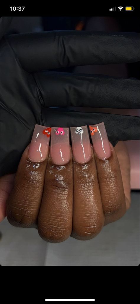 Cdg Heart Nails, French Tip Acrylic Nails Long, Breakup Quotes For Her, Heart Nails French Tip, Heart Nails French, Cdg Nails, Cdg Heart, Nails Long Acrylic, Acrylic Nails Long