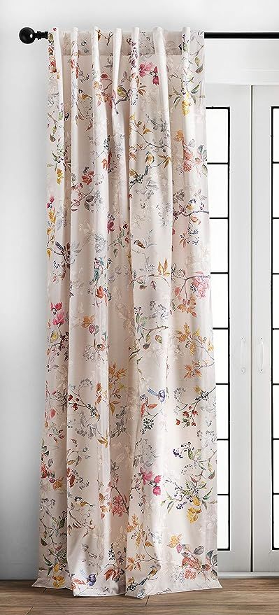 Amazon.com: Maison d' Hermine Curtains 100% Cotton Curtain Single Panel Easy Hanging with a Rod Pocket & Loop for Farmhouse, Office & Living Rooms, Equinoxe - Multi - Spring/Summer (50"x96") : Home & Kitchen Khaki Walls, Single Panel Curtain, Lush Decor, Beautiful Curtains, Darkening Curtains, Cotton Curtains, Changing Wall Color, Cubicle, Curtain Decor