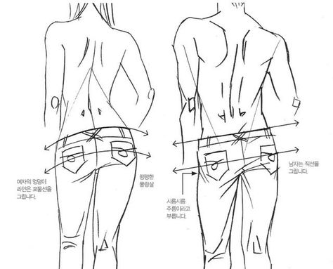 Clothes Drawing Reference, Oc Illustration, Back Drawing, Clothes Drawing, Pose References, Anatomy Drawing, Poses References, Body Drawing, Body Reference