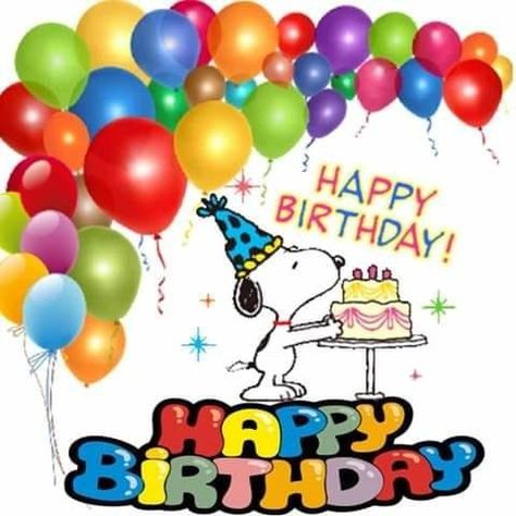 Happy Birthday Snoopy, Happy Birthday Snoopy Images, Peanuts Happy Birthday, Happy Birthday Emoji, Birthday Snoopy, Birthday Wishes Greeting Cards, Peanuts Birthday, Snoopy Birthday, Birthday Wishes Greetings