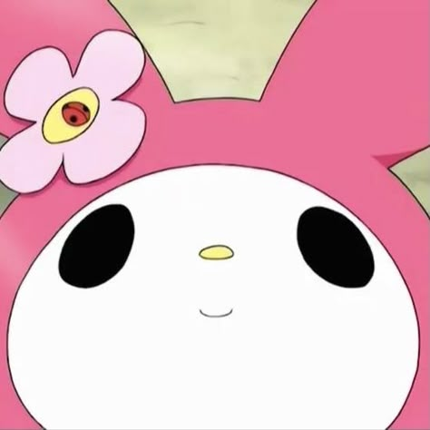 Sanrio Icons Aesthetic, Sanrio My Melody Icon, My Melody And Kuromi Pfp, My Melody Icon, Melody Icon, Sanrio Icons, Melody Hello Kitty, Sanrio My Melody, Hello Kitty My Melody