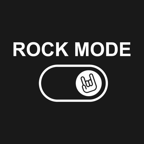 Check out this awesome 'Rock+Mode+On' design on @TeePublic! Rock Logo, Rock Quotes, Best Rock, Rock T Shirts, Rock On, Design Quotes, Rock Music, Cover Art, The Rock