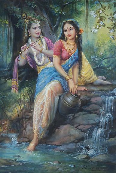 Hindu God Wallpaper, Krishna Image, Krishna And Radha, Wallpaper God, God Wallpaper, Radhe Krishna Wallpapers, Shree Krishna Wallpapers, Indian Art Gallery, God Images