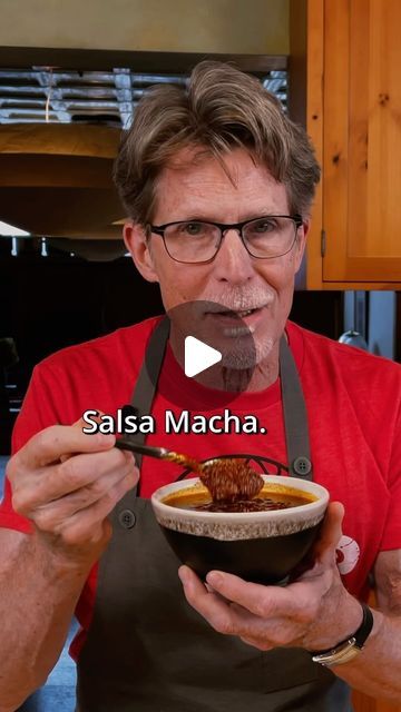 Rick Bayless on Instagram: "Once you make your own Salsa Macha, you’ll never stop 🌶️🥵 Full recipe video on my YouTube!" Macha Sauce, Salsa Recipe Tiktok, Salsa Macha Recipe, Rick Bayless Salsa Recipes, Hummus Masabacha, Rick Bayless Recipes, Macha Salsa, Masa Tortillas, Make Your Own Salsa