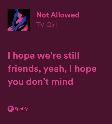 Misheard Song Lyrics, Misheard Lyrics, Relatable Lyrics, Cute Text Quotes, Meaningful Lyrics, Tv Girl, Spotify Lyrics, Music Quotes Lyrics, Girls Music