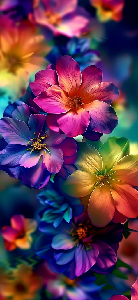 Color Splash Background, Cute Vintage Aesthetic, Vibrant Backgrounds, Color Splash Photo, Iphone Wallpaper Hd Nature, Floral Wallpaper Phone, Pretty Phone Wallpaper, Lovely Flowers Wallpaper, Flower Iphone Wallpaper