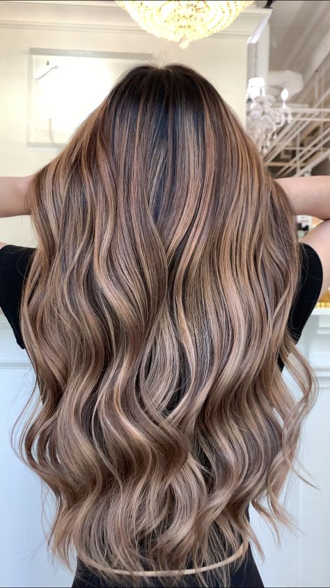 Light brown balayage done by @hairbysarmad Light Brown Hair With Platinum Balayage, Creamy Beige Balayage, Blonde Hair Levels, Light Brown Hair Balayage, Light Brown Balayage, Hair Levels, Blonde Hair Goals, Honey Brown Hair, Brown Hair Balayage