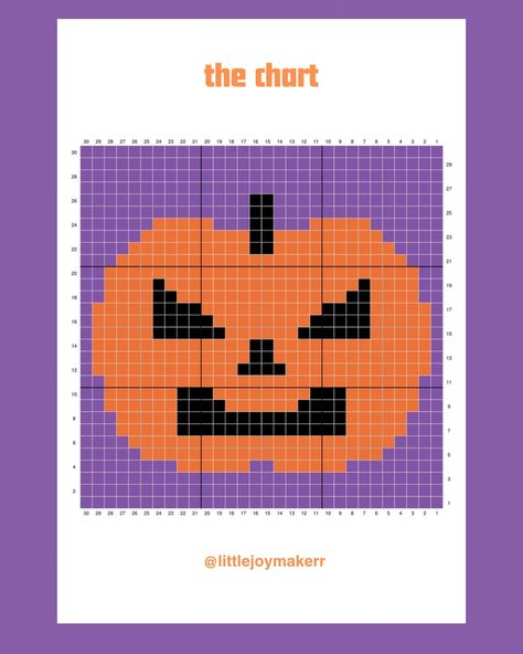 Finally got a new free chart for u guys on this fine Friday!! Now we are in October and it is DEFINITELY spooky season you can expect a few more where this came from 🎃❤️ I’m working on something very exciting with this guy and a few others and can’t wait to tell you about it in a few days. In the meantime, stay cosy and have fun crocheting! Free Chart, Tapestry Crochet Patterns, Crochet Pumpkin, Halloween Bags, Halloween Crochet, In The Meantime, Tapestry Crochet, Pumpkin Halloween, This Guy