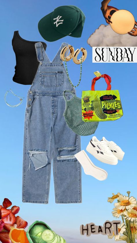 Farmers market fit :) #sunday #farmersmarket #ootd #outfit Outfit Shuffles, Ootd Outfit, Farmers Market, Your Aesthetic, Connect With People, Creative Energy, Cut Out, Ootd, Bring It On