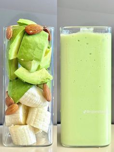 Healthy Juice Drinks, Resep Smoothie, Fruit Smoothie Recipes Healthy, Smoothie Recipes Healthy Breakfast, Healthy Food Menu, Healthy Food Inspiration, Resep Diet, Healthy Drinks Smoothies, Healthy Food Dishes