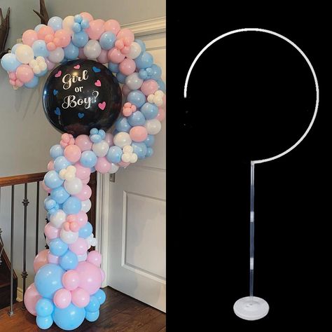 Ballon Column, Baby Shower Ballons, Boy Or Girl Gender Reveal, Balloon Stand, Balloon Holders, Gender Reveal Party Supplies, Kids Birthday Party Decoration, Girl Gender Reveal, Gender Reveal Balloons