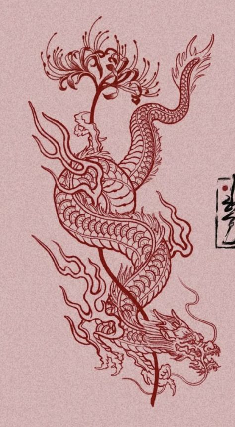 Forearm Dragon Tattoo, Dragon Tattoo Forearm, Dragon Tattoo Stencil, Asian Dragon Tattoo, Red Dragon Tattoo, Dragon Tattoo Art, Chinese Dragon Tattoos, On Tattoo, Japanese Dragon Tattoo