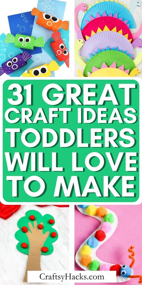 Get adorable craft ideas for toddlers! Explore a world of arts and crafts designed specifically for little hands. From simple paper crafts to fun DIY activities, these engaging craft projects are sure to keep your little one entertained for hours. Crafts With Toddlers At Home, Easy Crafts For 2 Year, Creative Activity For Toddlers, Craft Toddlers Easy, Arts And Crafts For Preschoolers Easy, Simple Craft For Toddlers, 3 Year Art Activities, Art Projects For 3 Year, Easy Crafts For 3yrs Old