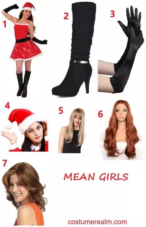 Mean Girls Santa Costume, Mean Girls Christmas Costume, Christmas Characters Dress Up, Christmas Costumes Diy, Dsmp Wallpaper, Mean Girls Christmas, Mean Girls Costume, Mean Girls Halloween, Christmas Parade Floats