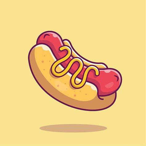 catalyst (@catalystvibes) • Instagram photos and videos Hot Dog Illustration, Web Landing Page, Food Cartoon, Dog Icon, Vector Icons Illustration, Dog Vector, Illustration Cartoon, Food Illustration, Design Visual