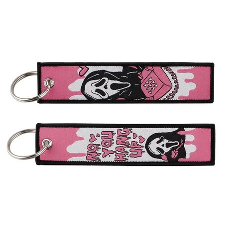 Keys Holder, Scream Halloween, Halloween Horror Movies, Key Tags, Up Halloween, Halloween Horror, Key Fobs, Key Card Holder, Free Stickers