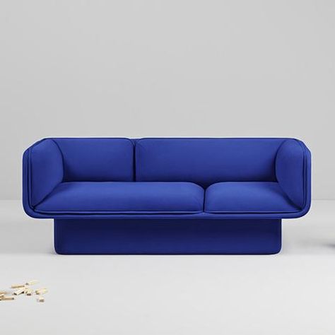 Blue Couch, Blue Couches, Blue Furniture, Furniture Sofas, Blue Sofa, Three Seater Sofa, Blue Rooms, Sofa Shop, Comfortable Sofa