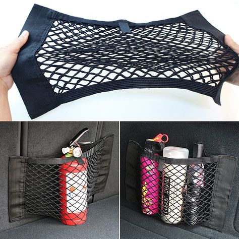 Auto Organizer, Car Interior Storage, Car Trunk Storage, Boot Storage, Car Trunk Organization, Bag Pocket, Trunk Organization, Mesh Netting, Back Bag