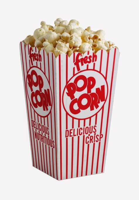 Fresh Popcorn, Popcorn Holder, Buttered Popcorn, Popcorn Boxes, Movies Box, Food Png, Png Aesthetic, Chick Flicks, Popcorn Box