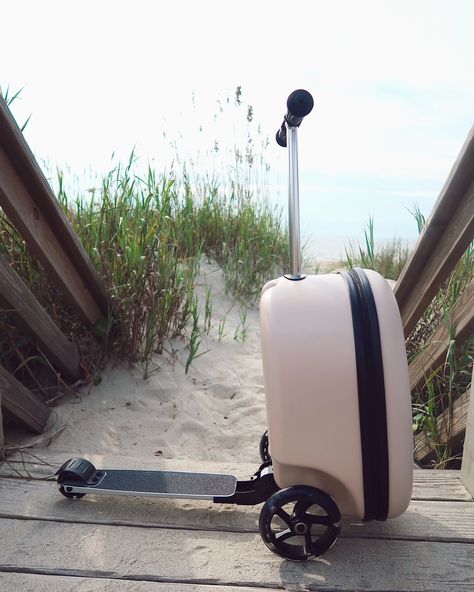 Things the luggage scooter did while traveling internationally ✈️🌴🛴👊🏻 Orders might be here by Christmas but Def by January for all your spring travels!!! ❤️ use code coasting on site for preorder discount only! #coastandro #luggagescooter #travelhack #carryonapproved Luggage Scooter, Spring Trip, International Travel, Travel Tips, Travel, Christmas, Travelling Tips