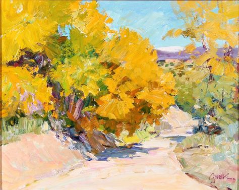 Walt Gonske Southwestern Art, Land Of Enchantment, Best Image, Small Words, Landscape Artist, Western Art, Nature Paintings, Tree Painting, Landscape Painting