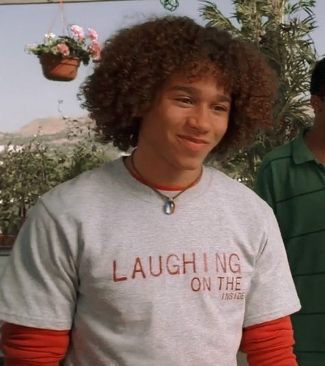 Chad Hsm Aesthetic, Corbin Bleu 2000s, Chad High School Musical, Chad Hsm, Afro Guy, Corbin Blue, Chad Danforth, Highschool Musical, Taylor Momsen Style