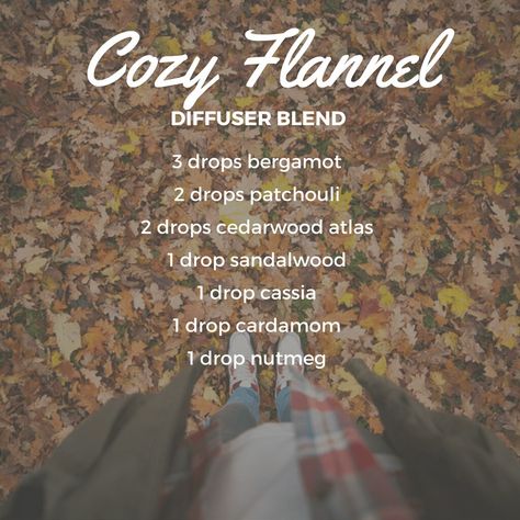 Cozy Flannel Diffuser Blend Campfire Diffuser Blend, Cozy Cabin Essential Oil Blend, Flannel Essential Oil Blend, Flannel Diffuser Blend, Leaves Candle Diffuser Blend, Woodsy Essential Oil Diffuser Blends, Candle Blends, Diffuser Scents, Scent Blends