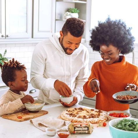 National Nutrition Month, Unique Pizza, Nutrition Month, Black Family, Lean On, Our Daily Bread, Family Cooking, Pizza Stone, Cooking Together