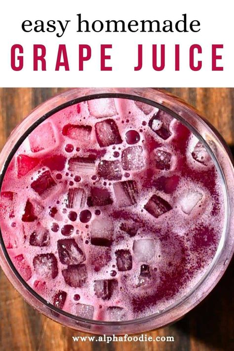 Easy Grape Juice Recipe, Homemade Grape Juice Recipe, Chicken Salad Chick Grape Salad, Grape Salad With Cream Cheese, Make Grape Juice, Homemade Grape Juice, Grape Juice Recipe, Candied Grapes Recipe, Juice Pulp Recipes