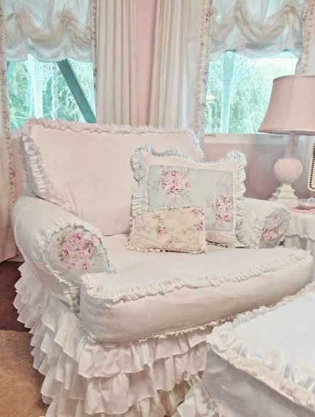 Shabby Chic Armchair, Shabby Chic Decorating, Shabby Chic Nursery, Shabby Chic Dining, Chic Chair, Cottage Shabby Chic, Shabby Chic Living, Shabby Chic Room, Chic Bedding