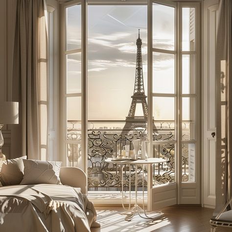 Room with a view, heart full of dreams 💭🗼 Waking up to Parisian sunsets, where every evening is a masterpiece. #parisianlife #roomwithaview #eiffeltower #sunsetdreams #cityoflights #luxurytravel #parisjetaime #eveningglow #travelgoals #frenchwindows #dreamdestination #romanticgetaway #chicinteriors #parisiansunset #luxelife #travellust #elegance #viewgoals #goldenhour #cityscape #bucketlisttravel #sunsetinparis #windowtotheworld #parisvibes #wanderlustwednesday #france🇫🇷 #parisianchic #styli... Paris Vibes, Bow Window, Room With A View, Parisian Life, French Windows, Luxe Life, Window View, Parisian Chic, Travel Goals