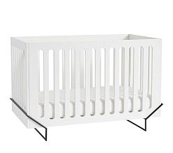 Cribs: Baby Cribs & Convertible Cribs | Pottery Barn Kids Campaign Style Furniture, Cribs Baby, Convertible Cribs, Extra Wide Dresser, Baby Cribs Convertible, Modern Crib, Wide Dresser, Convertible Crib, Gifts Baby