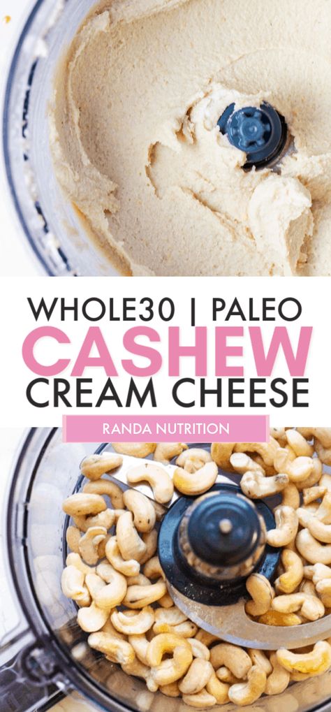 This whole30 cream cheese is a vegan and dairy free recipe. Cashew cream cheese is so easy to make. Just grab your blender or food processor and you have a creamy and rich homemade cream cheese that is amazing on bagels, served with fruit, or used as healthy dip full of nutrition and healthy fats. #healthyrecipes Cashew Cream Cheese Recipe, Cooking Staples, Cashew Cheese Recipe, Cashew Cream Cheese, Cashew Recipes, Dairy Free Cream Cheese, Cashew Cheese, Healthy Dips, Cashew Cream