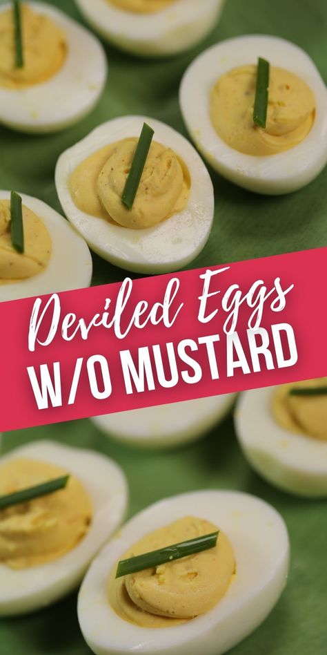 Deviled Eggs Recipe No Mustard, Deviled Eggs With Sugar Recipe, Deviled Eggs Without Mustard, Best Deviled Eggs Recipe, Deviled Egg Recipes, The Best Deviled Eggs, Easter Deviled Eggs, Deviled Eggs Recipe Easy, Devilled Eggs Recipe Best