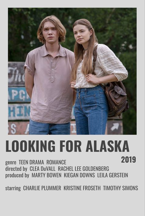 Wall Movie Posters, Movie Posters Ideas, Looking For Alaska Movie, Album Prints, Old Posters, Indie Movie Posters, Posters Ideas, Movie Hacks, Posters Minimalist