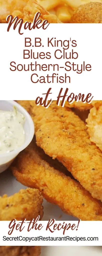 B.B. King's Blues Club Southern-Style Catfish Recipe Fried Catfish Recipes, Catfish Recipe, Southern Fried Catfish, Cultural Foods, Catfish Recipes, Fish Dinner Recipes, Seafood Entrees, Southern Recipes Soul Food, Fried Catfish