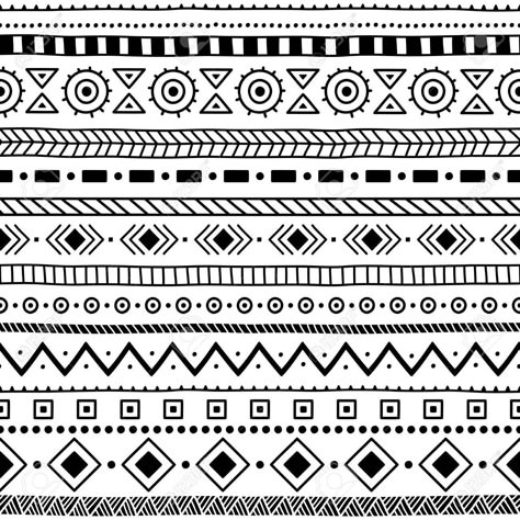 Warli Motifs, Indian Patterns Simple, Indian Designs Pattern Art Easy, Native American Doodles, Simple Patterns To Draw, Ethnic Motifs Design, Native Geometric Patterns, Worli Painting, Ethnic Pattern Design