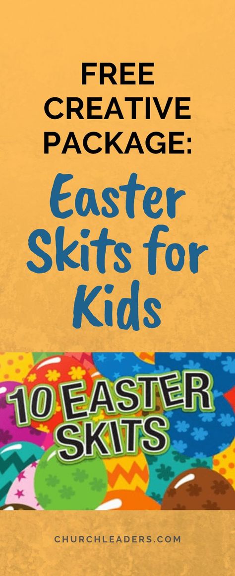 Here are 10 free Easter skits kids love. Use this in your children's ministry, small group, Sunday school or at home. #easter  #childrensministry #heisrisen #easterskits Easter Plays For Church, Easter Programs For Church For Kids, Easter Skits For Church For Kids, Easter Skits For Church, Easter Kids Church, Skits For Kids, Easter Speeches, Christian Skits, Easter Video