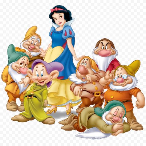 Seven Dwarfs Tattoo, Auto Clipart, Snow White Characters, Disney Princess Png, Snow White 7 Dwarfs, Snow White Dwarfs, Disney Png, Snow White Seven Dwarfs, Sette Nani