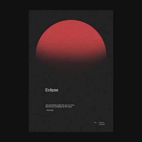 33. Eclipse . . . . . #simplycooldesign #graphicdesigncentral #typographicposter #posterdesign #posters #icographica #type #typelover Eclipse Design, Poster Graphic, App Interface Design, Year Of The Snake, Typographic Poster, App Interface, Type Posters, Coffee And Books, Interface Design