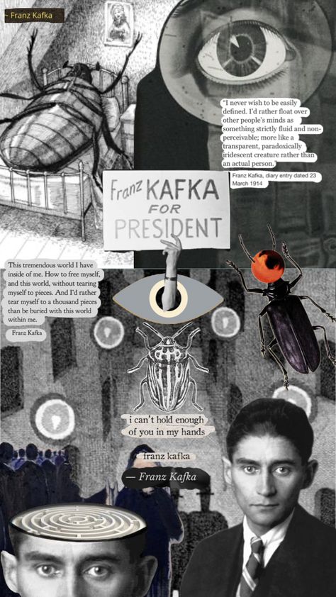 Kafka Wallpaper, Dark Academia Collage, Russian Mob, Books Philosophy, Kafka Quotes, Literature Posters, Paper Aesthetic, Green Leaf Wallpaper, Book Cover Page