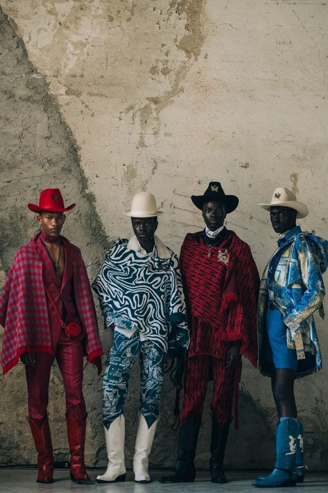 Interrogation Scene, Afrofuturism Fashion, Black Swan Event, African Inspired Clothing, Afrocentric Art, African Inspired Fashion, Baby Cowboy, Arab Fashion, African Men Fashion