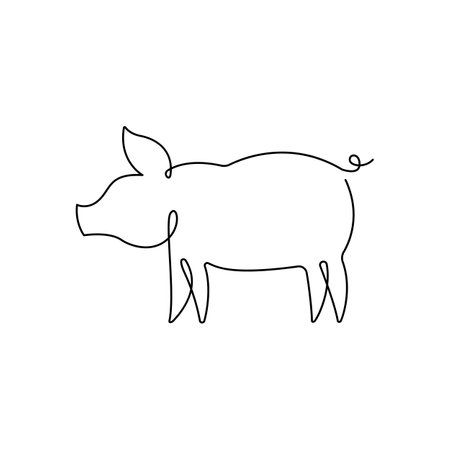 Pig Tattoo, Pig Drawing, Minimalism Style, French Knitting, Paint Nite, Continuous Line Drawing, Wire Sculpture, Line Tattoos, Wire Art