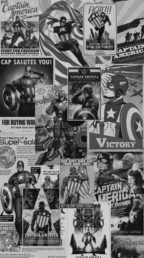 Hyper Beast Aesthetic, Captain America Black And White, Hyper Beast Wallpaper, Iphone Wallpaper Off White, Newspaper Wallpaper, Marvel Phone Wallpaper, Marvel Wallpaper Hd, Marvel Comics Vintage, Marvel Wallpapers